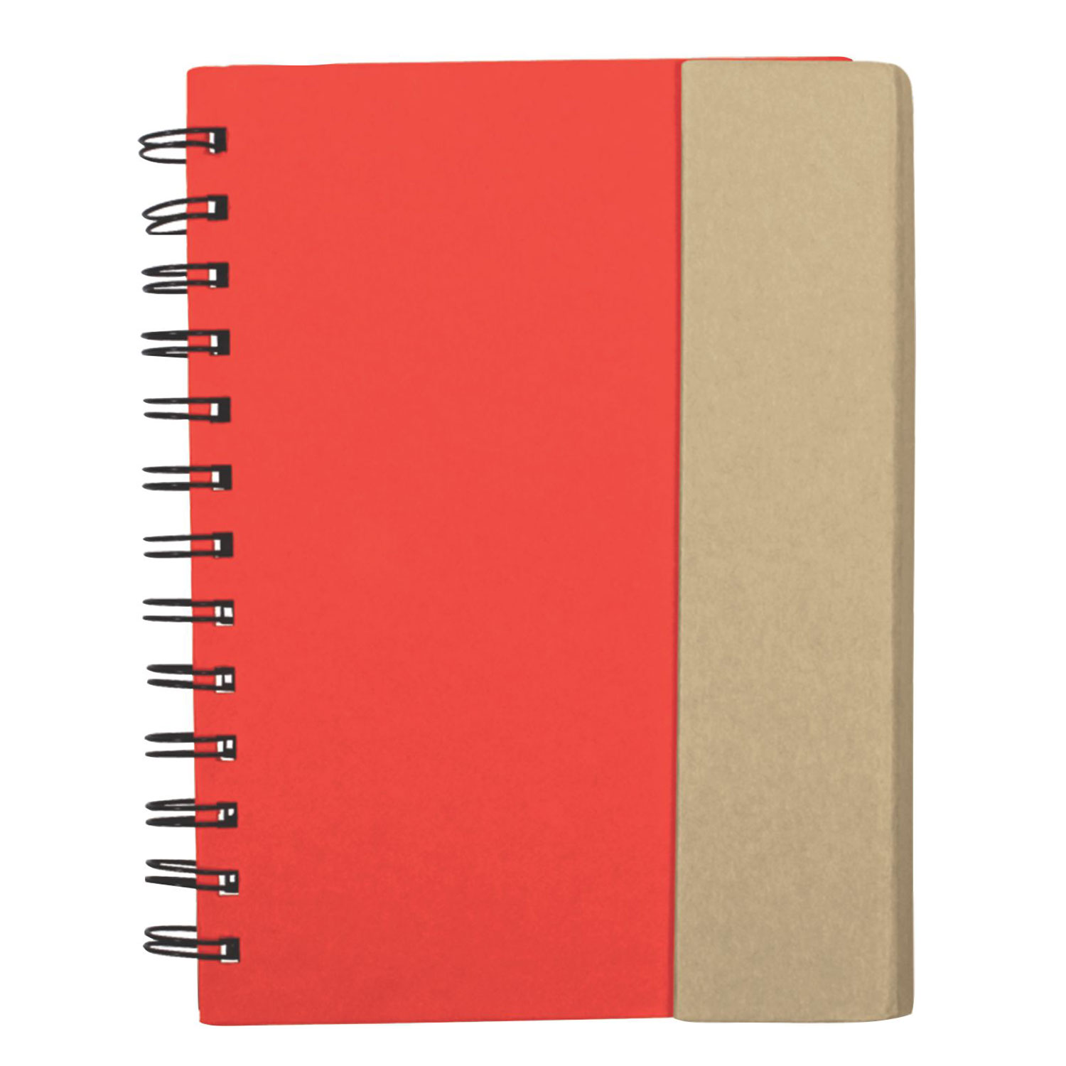 Eco-Recycled Journal w/Sticky Notes, Flags, & Pen 1