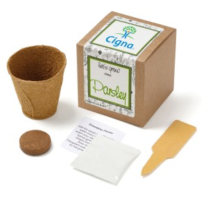 Growables Planter In Kraft Gift Box w/Seeds (Parsley) 1 Growables Planter In Kraft Gift Box w/Seeds (Parsley) 1