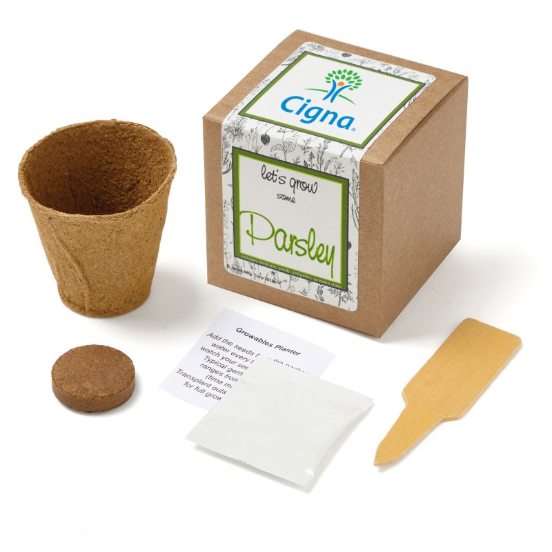 Growables Planter In Kraft Gift Box w/Seeds (Parsley) 1 Growables Planter In Kraft Gift Box w/Seeds (Parsley) 1