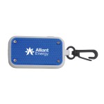 Reflector Clip-On Safety Light - Blue Logo Reflector Clip-On Safety Light - Blue Logo