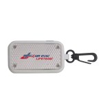 Reflector Clip-On Safety Light - White Logo Reflector Clip-On Safety Light - White Logo