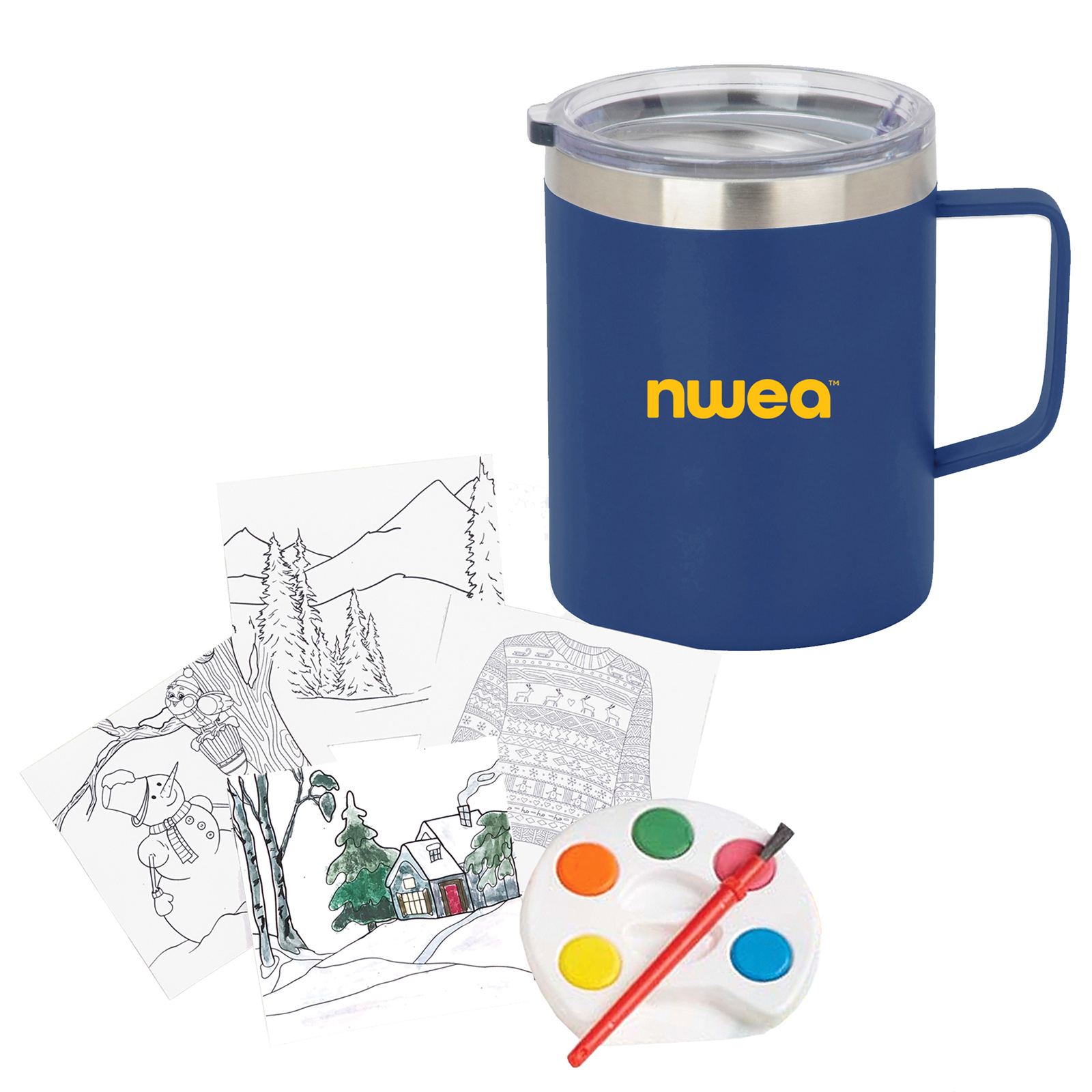 Holiday Adult Paint Set & Coffee Mug 1