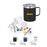 Holiday Adult Paint Set & Coffee Mug 1 Holiday Adult Paint Set & Coffee Mug 1