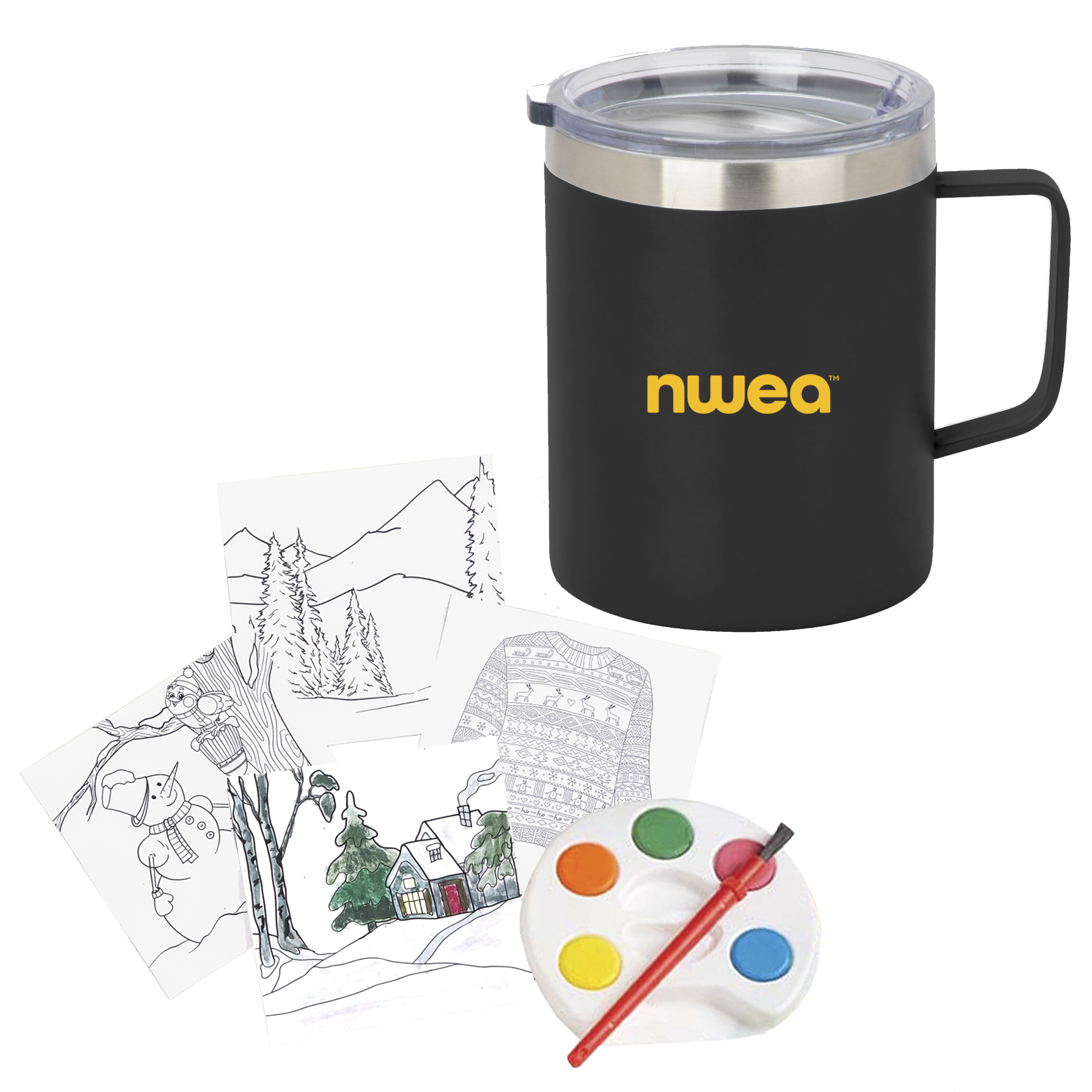 Holiday Adult Paint Set & Coffee Mug 1