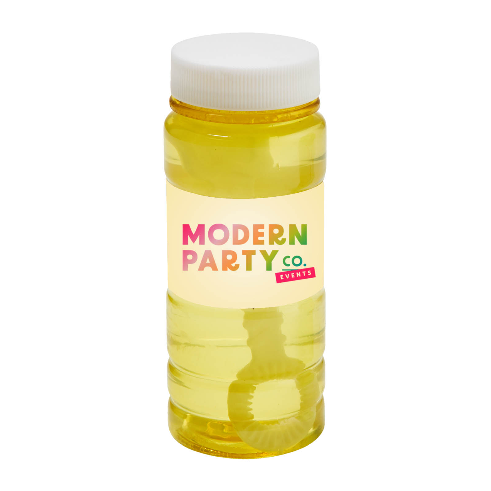 4 Oz. Translucent Bubbles w/Full Color Digital Label 1