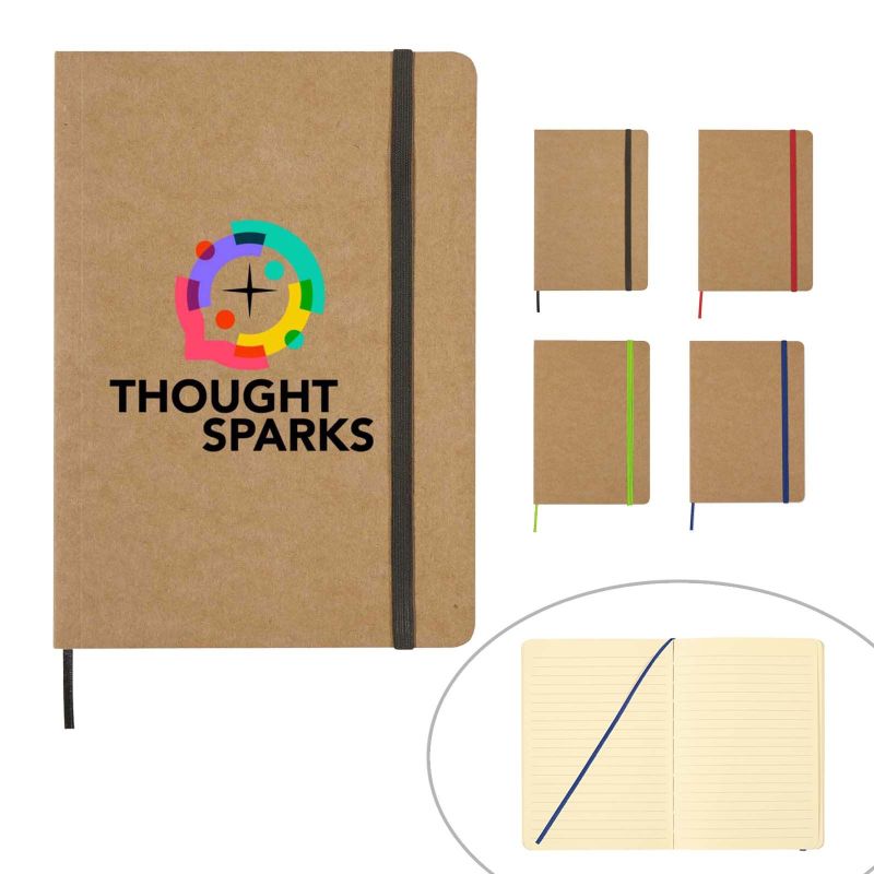 Jornikolor Eco Notebook with recycled paper and strap 1 Jornikolor Eco Notebook with recycled paper and strap 1