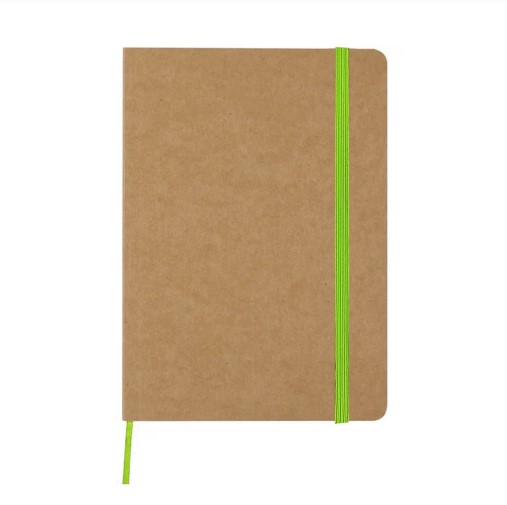 Jornikolor Eco Notebook with recycled paper and strap 1