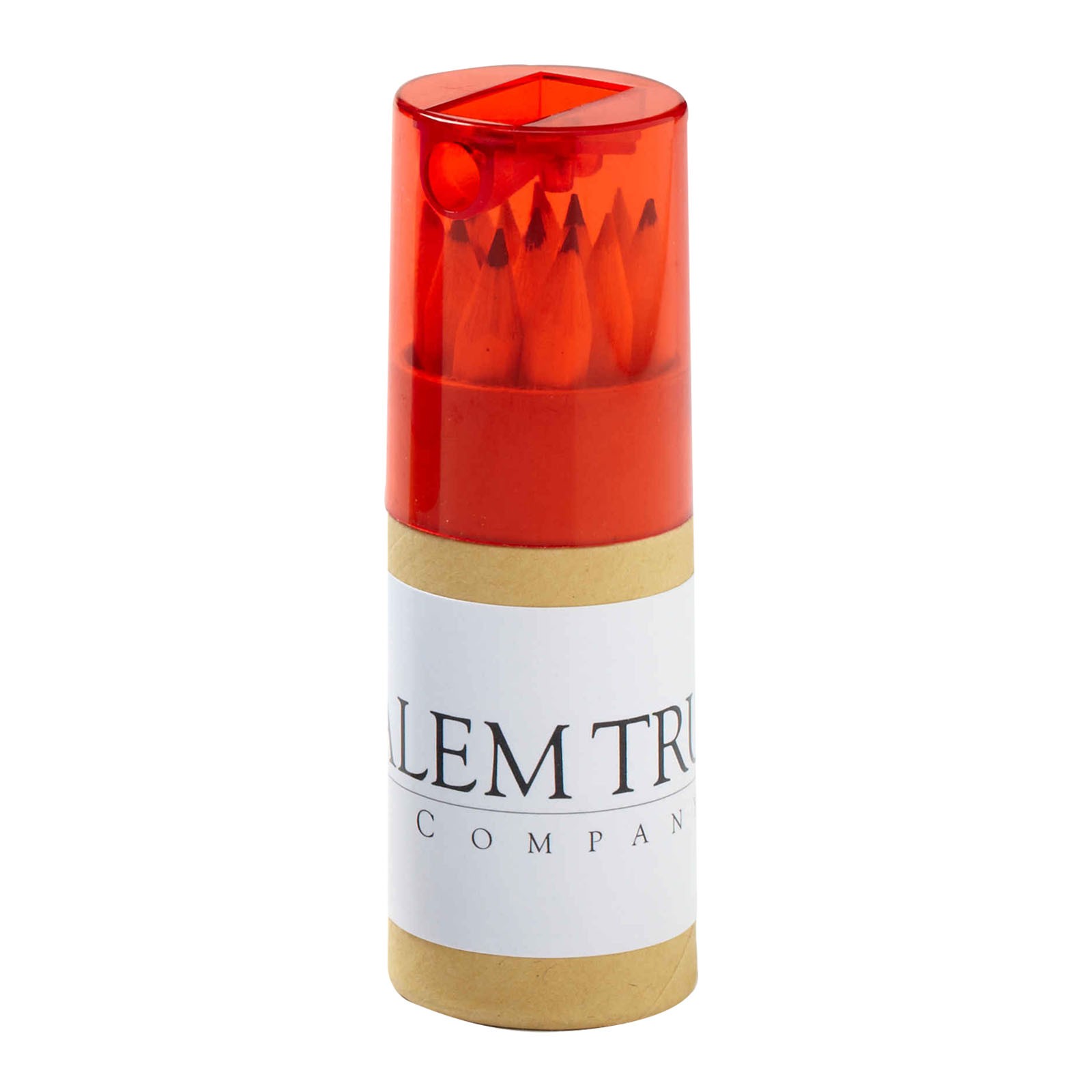 12 Colored Pencil Set in Tube w/Sharpener 1