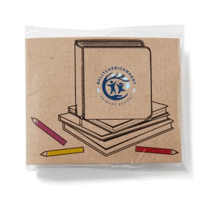 School Kids Coloring Book & 6-Color Pencil Set To-Go 1 School Kids Coloring Book & 6-Color Pencil Set To-Go 1