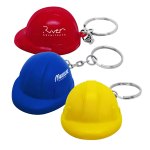 Hard Hat Stress Reliever Keychain 1 Hard Hat Stress Reliever Keychain 1