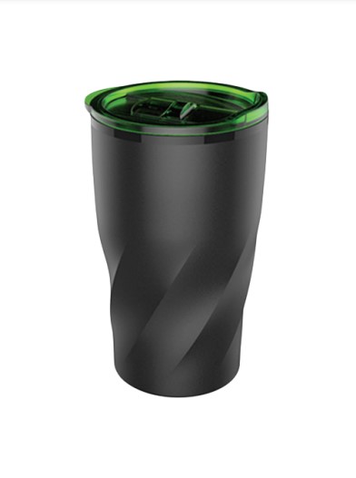14 Oz. Stainless Steel Twisting Tumbler w/Lid 1