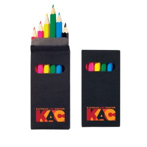 Jornikolor 6 Color Wooden Pencil Set in Black Box 1 Jornikolor 6 Color Wooden Pencil Set in Black Box 1