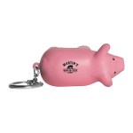 Pig Stress Reliever Keychain - Pink Pig Stress Reliever Keychain - Pink