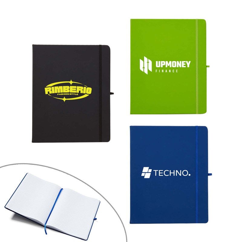 Soft Touch Journal w/Pen Loop (8"X10") 1 Soft Touch Journal w/Pen Loop (8"X10") 1