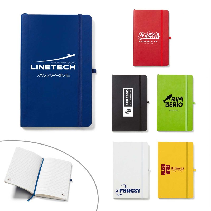 Eco Soft Cover Journal Notebook with Pen Loop 1 Eco Soft Cover Journal Notebook with Pen Loop 1