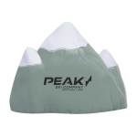 Mountain Shape Stress Reliever - Gray/White Logo Mountain Shape Stress Reliever - Gray/White Logo