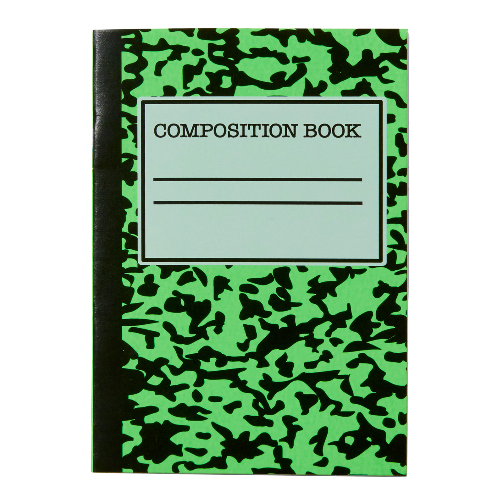 Mini Neon Composition Notebook 1