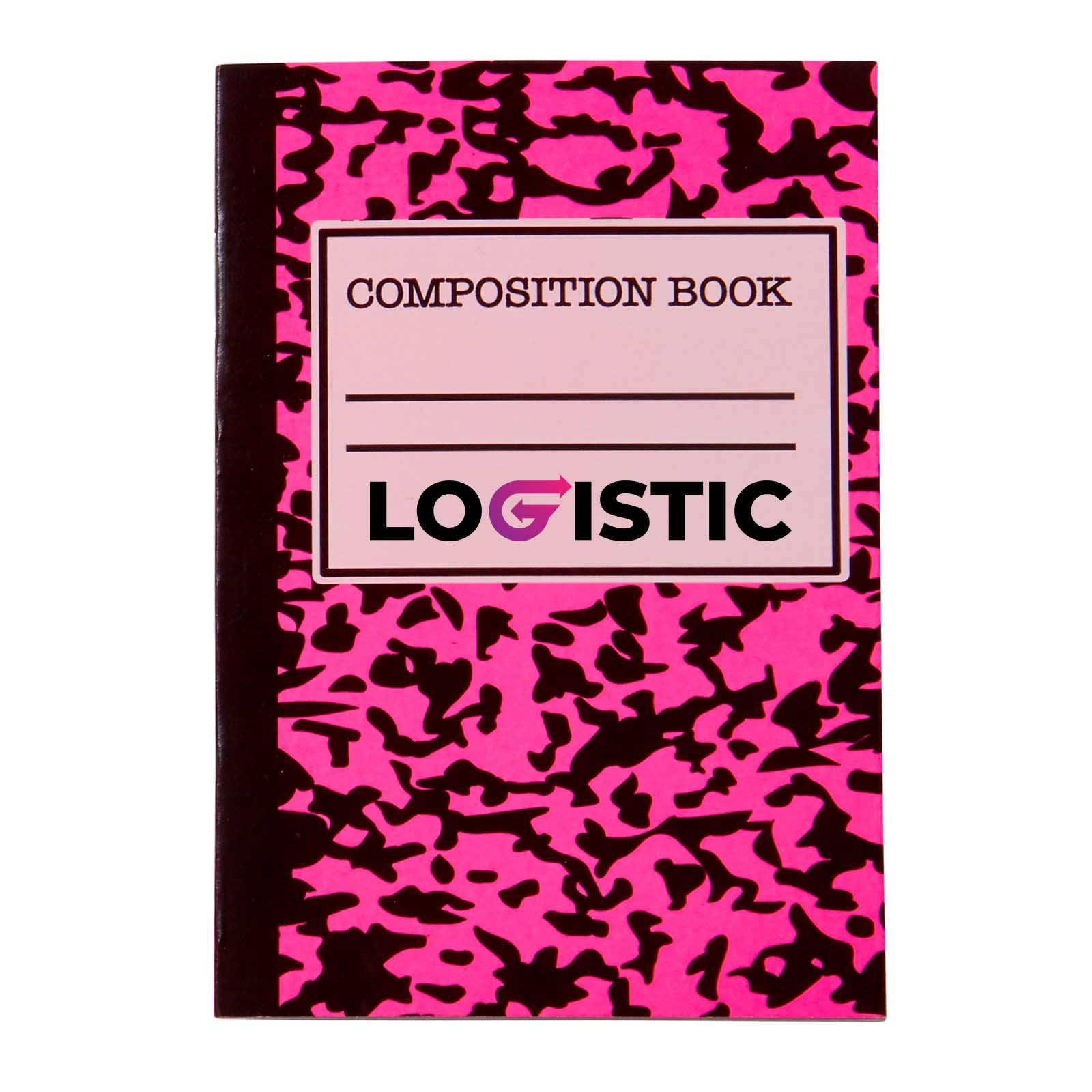 Mini Neon Composition Notebook 1