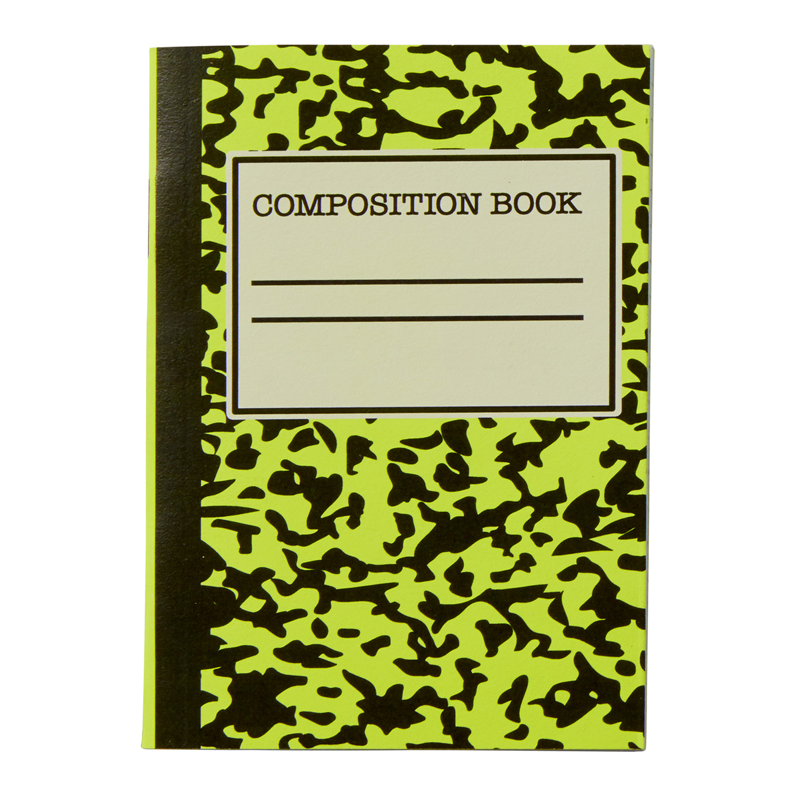 Mini Neon Composition Notebook 1