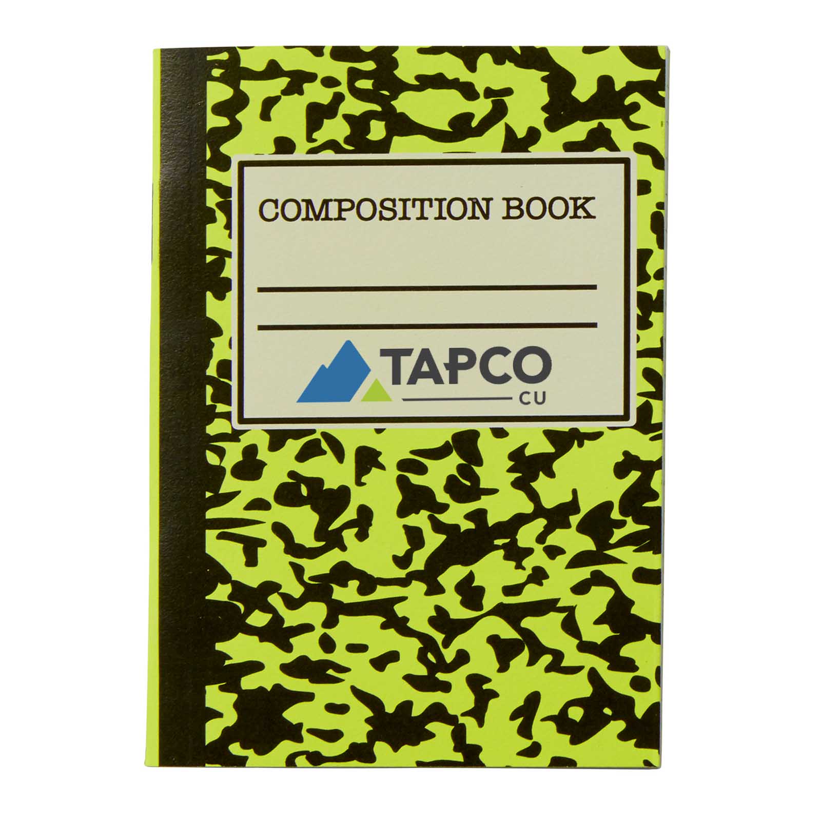 Mini Neon Composition Notebook 1