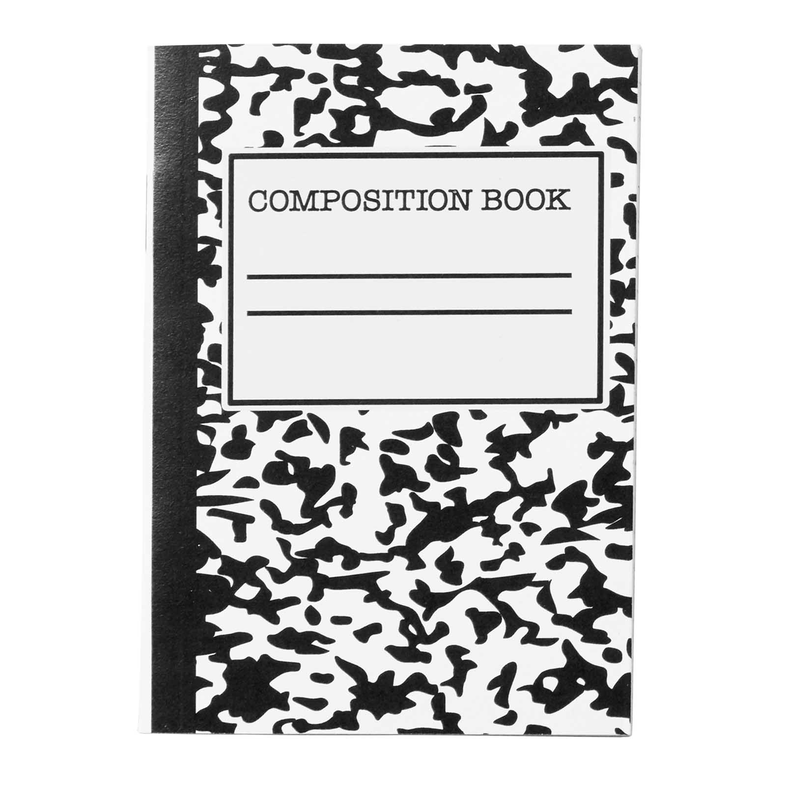 Mini Neon Composition Notebook 1