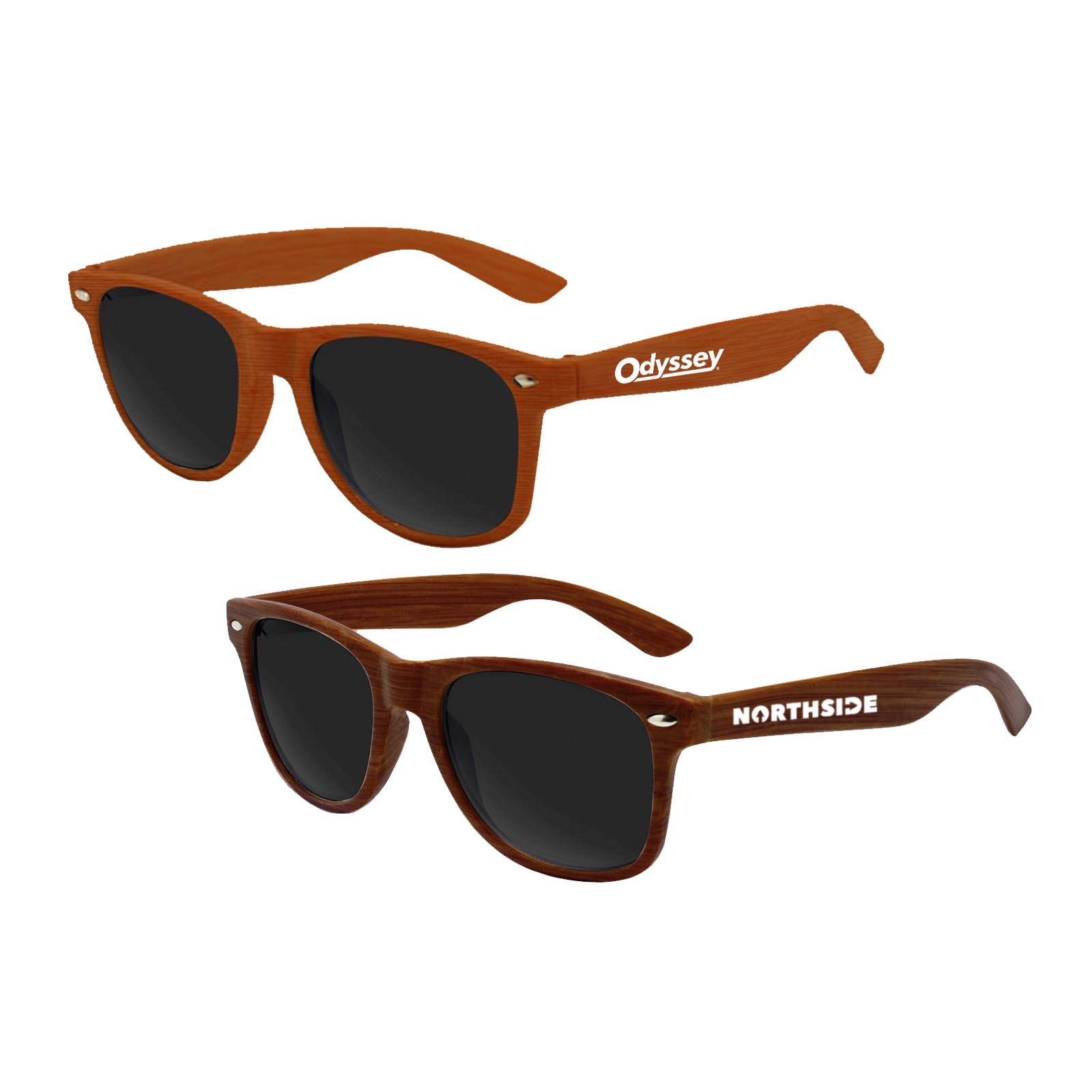 Wood Grain Sunglasses 1