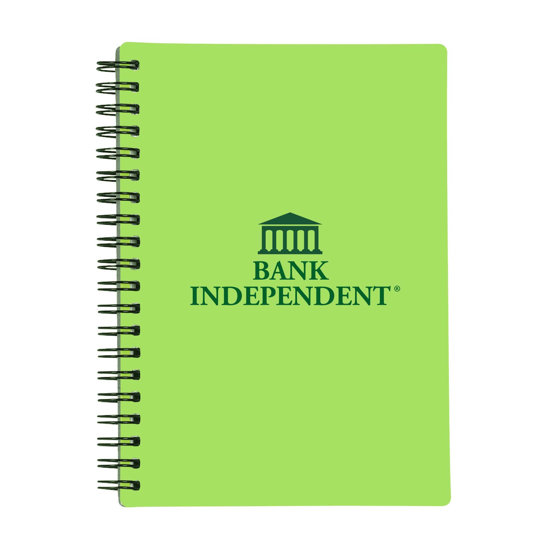 Eco Rubber Spiral Notebook 1
