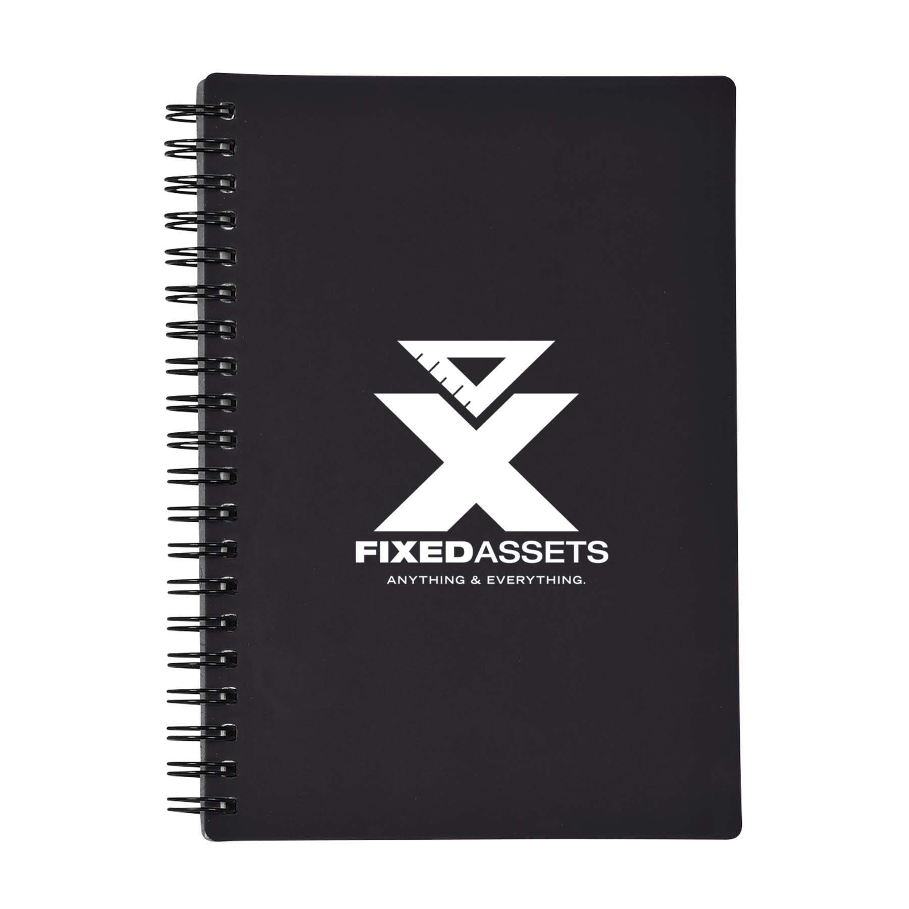 Eco Rubber Spiral Notebook 1