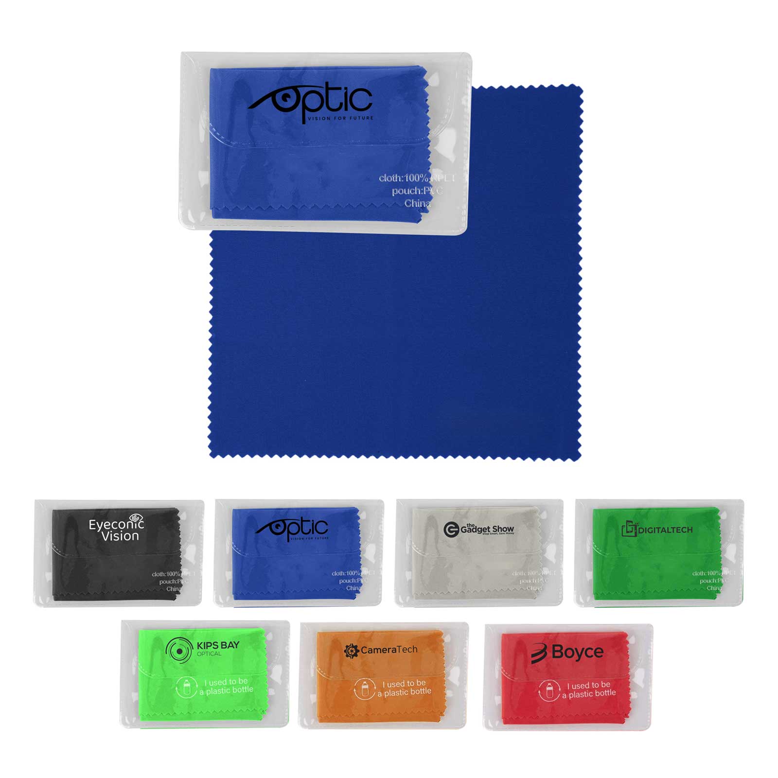 RPET Microfiber Cleaning Cloth In Case 1