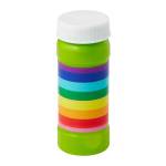 2 Oz. Pride Bubbles Imprinted On Cap - Green/Rainbow 2 Oz. Pride Bubbles Imprinted On Cap - Green/Rainbow