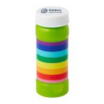 2 Oz. Pride Bubbles Imprinted On Cap - Green/Rainbow 2 Oz. Pride Bubbles Imprinted On Cap - Green/Rainbow