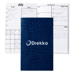 Crocodile Bullet Journaling Life-Style Calendar (5"x8") - Blue Crocodile Bullet Journaling Life-Style Calendar (5"x8") - Blue