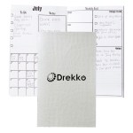 Crocodile Bullet Journaling Life-Style Calendar (5"x8") - White Crocodile Bullet Journaling Life-Style Calendar (5"x8") - White