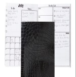 Crocodile Bullet Journaling Life-Style Calendar (5"x8") - Black Crocodile Bullet Journaling Life-Style Calendar (5"x8") - Black