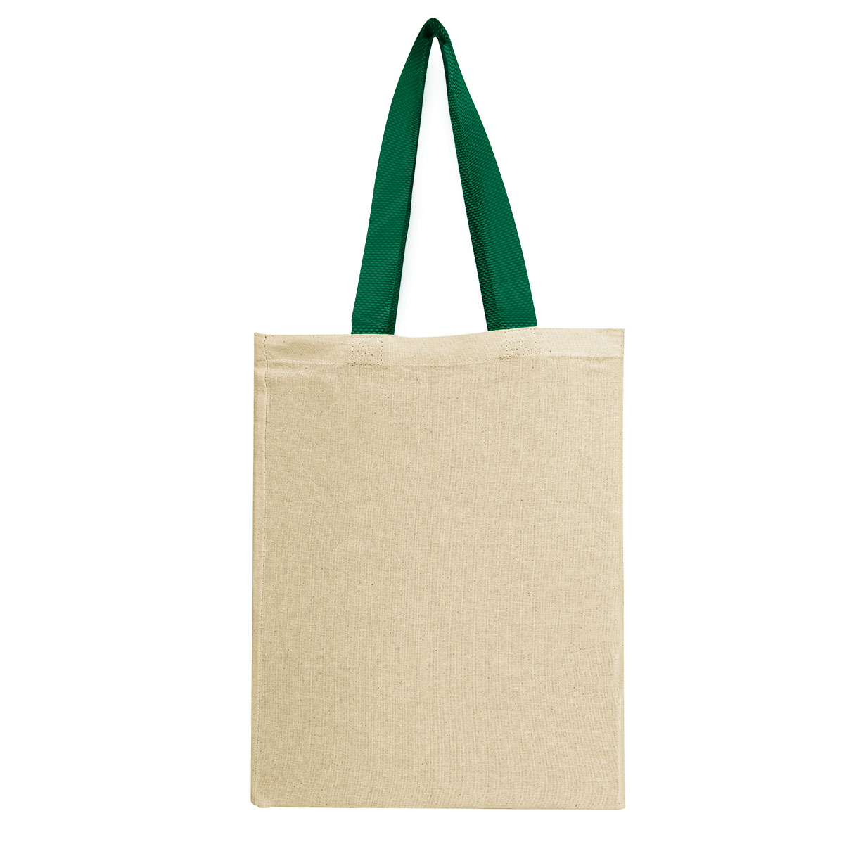 Natural Cotton Canvas Grocery Tote Bag 1