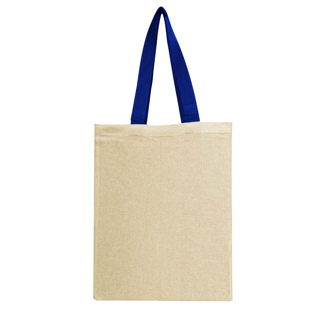 Natural Cotton Canvas Grocery Tote Bag 1