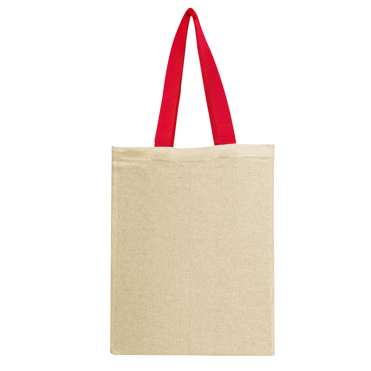 Natural Cotton Canvas Grocery Tote Bag 1