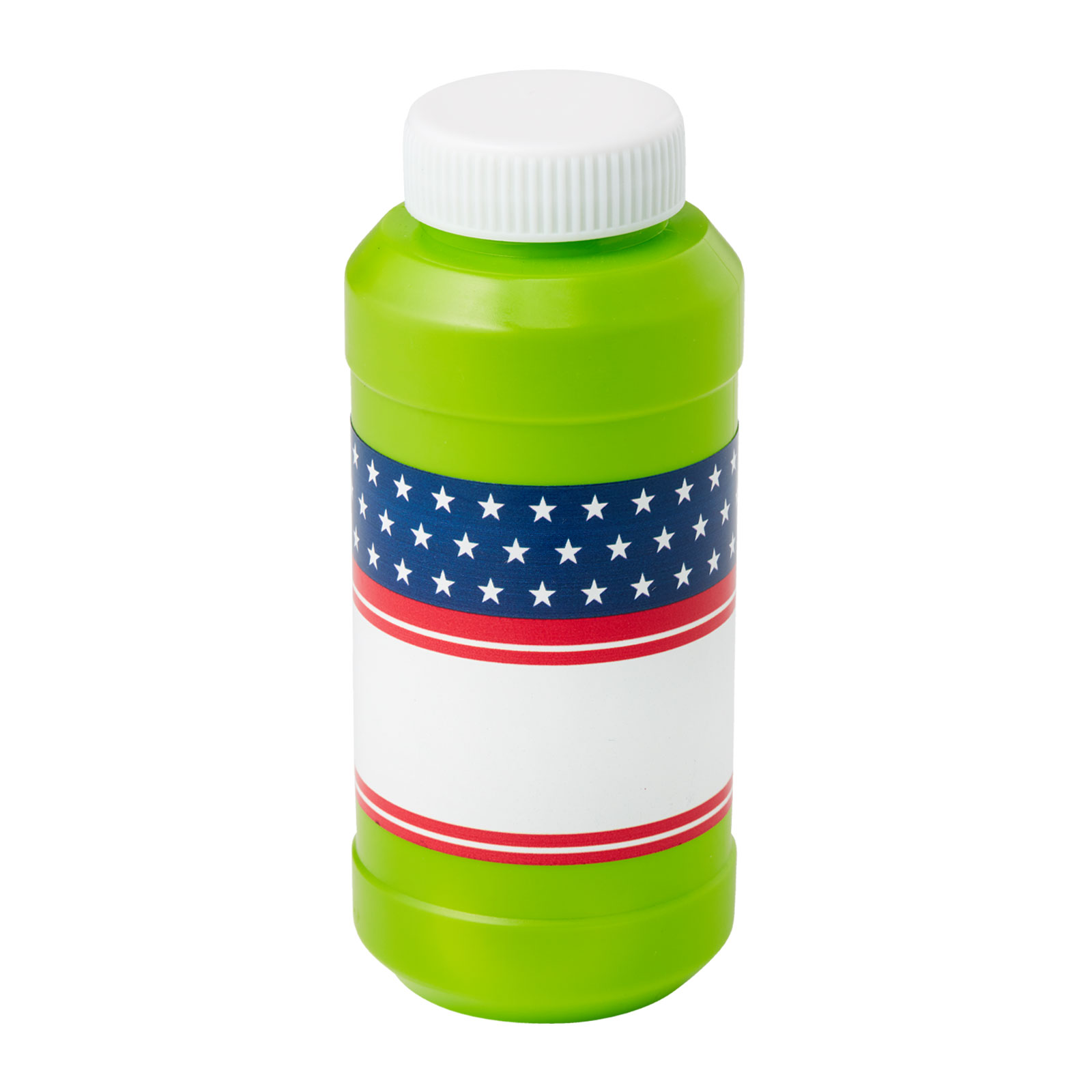 8 oz. Patriotic Bubbles with Full-Color Digital Label 1