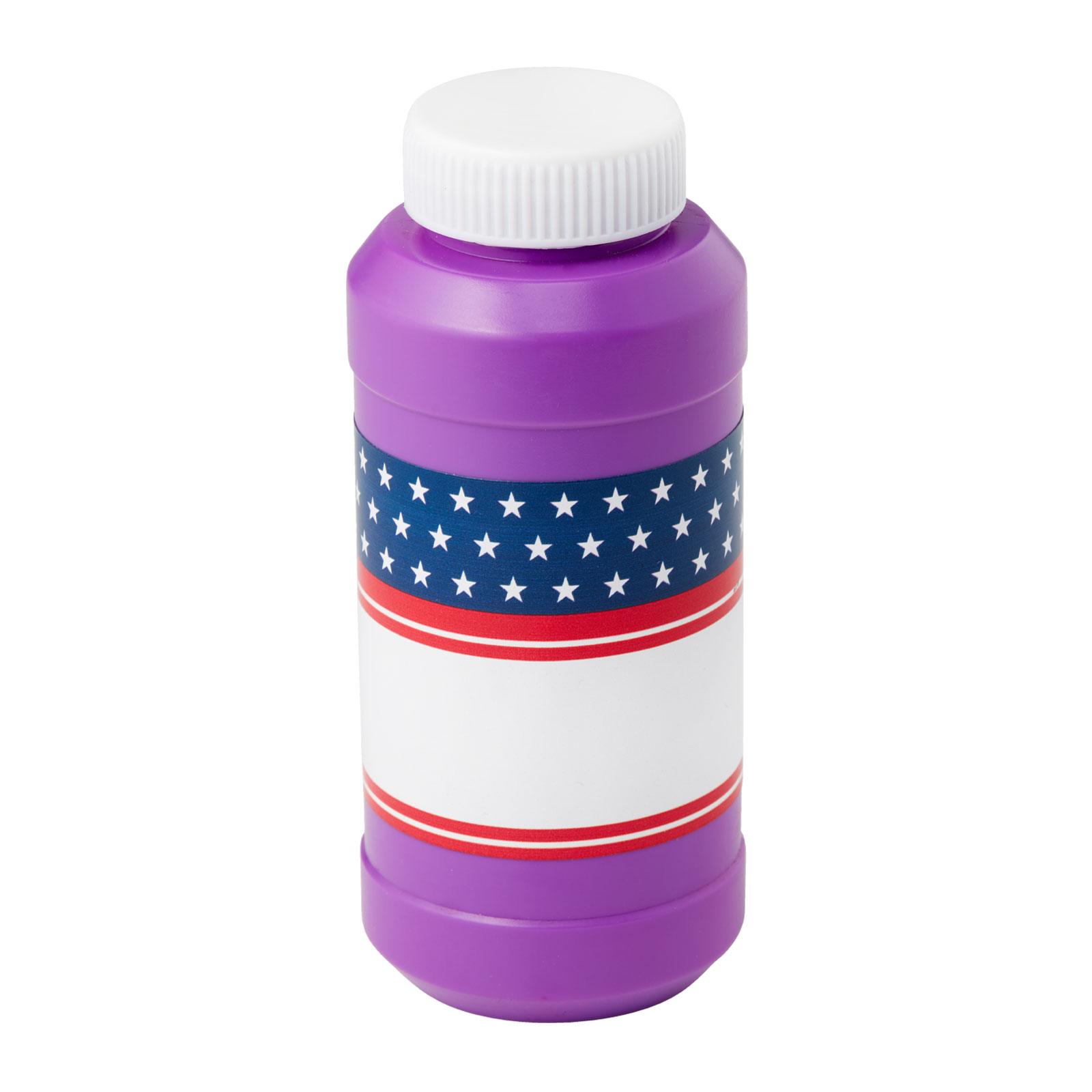 8 oz. Patriotic Bubbles with Full-Color Digital Label 1