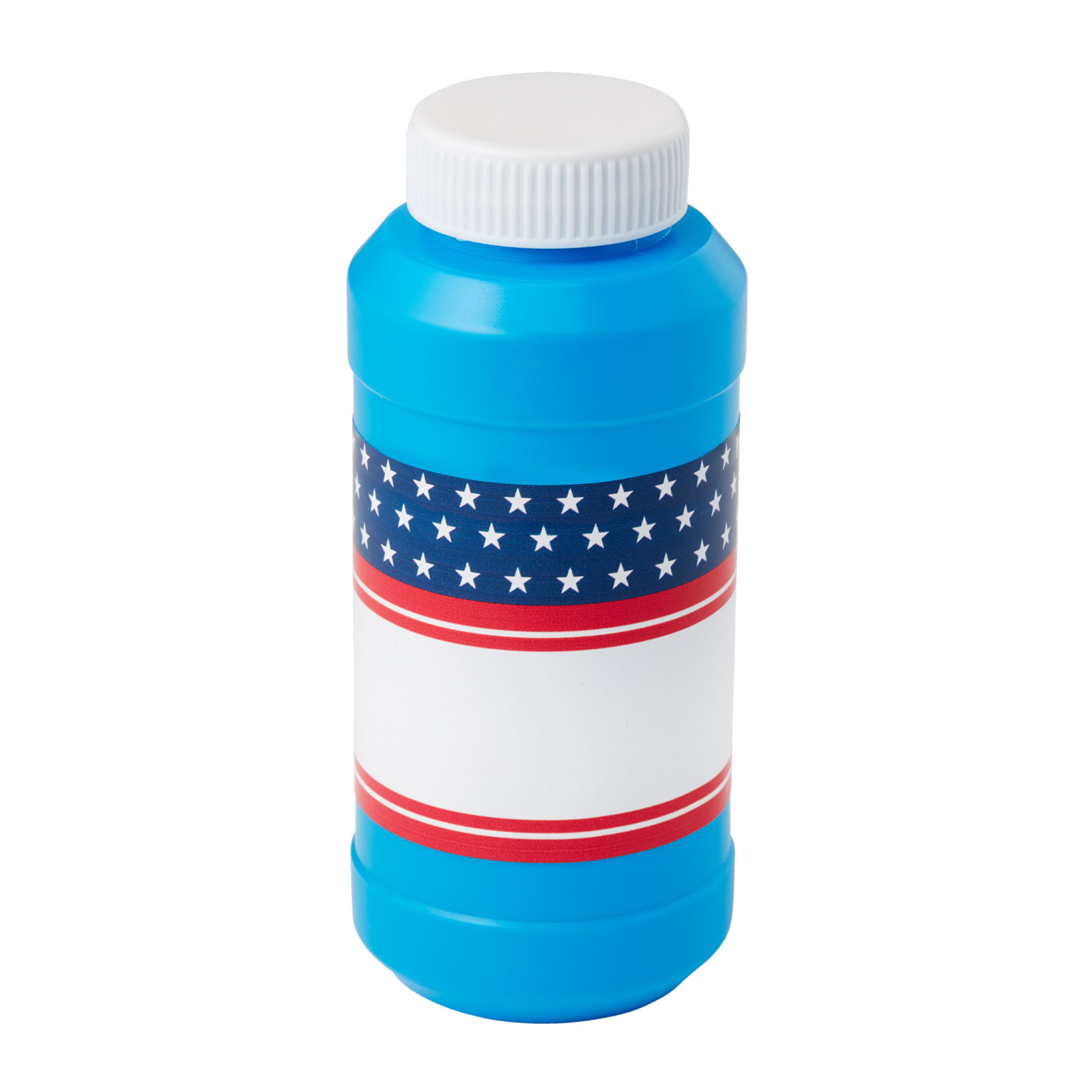8 oz. Patriotic Bubbles with Full-Color Digital Label 1