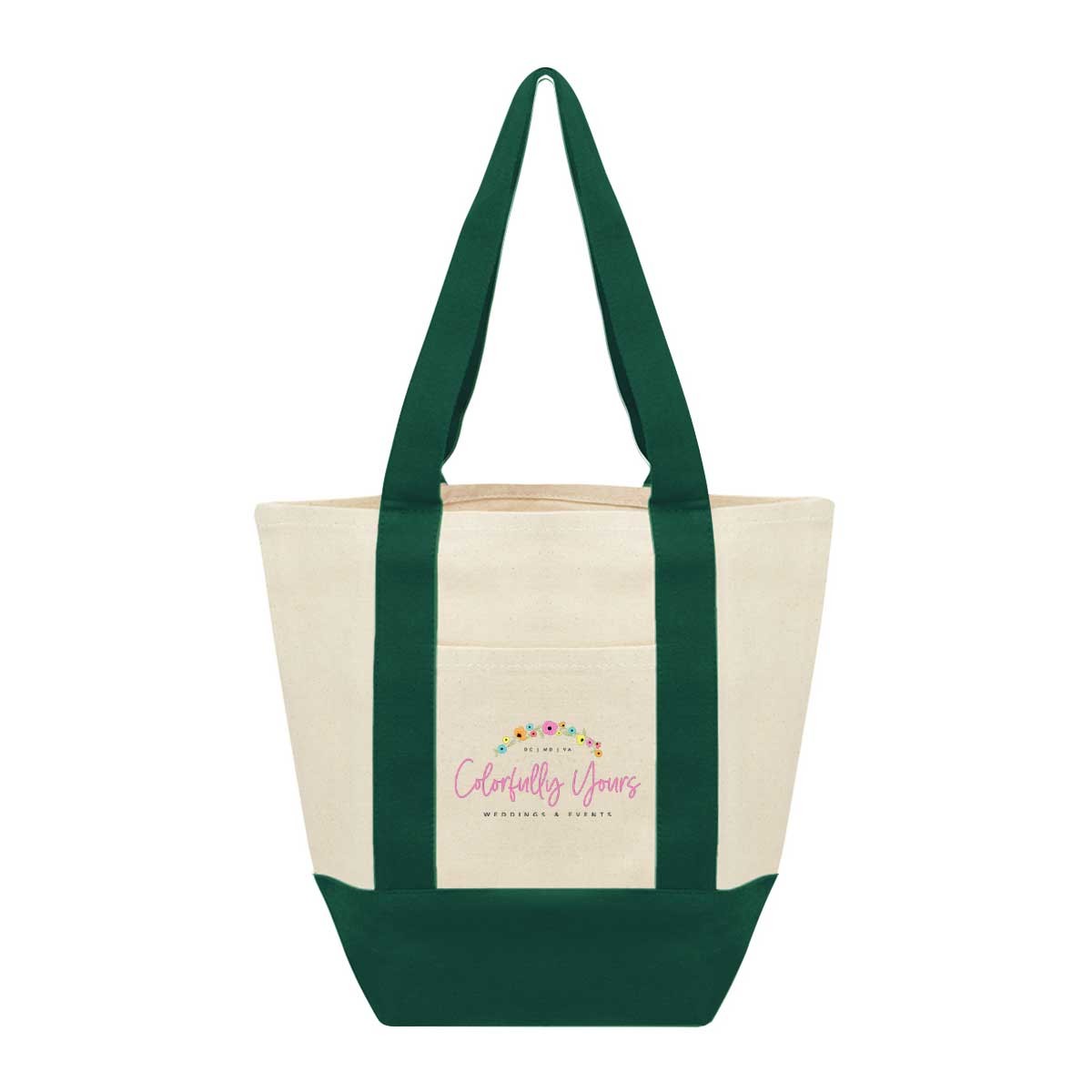 Jornikolor Small Starboard Recycled 10 oz. Cotton Tote Bag 1