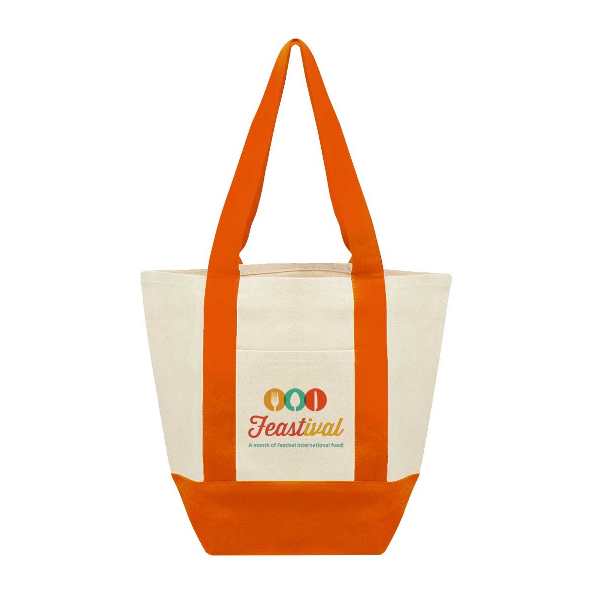Jornikolor Small Starboard Recycled 10 oz. Cotton Tote Bag 1