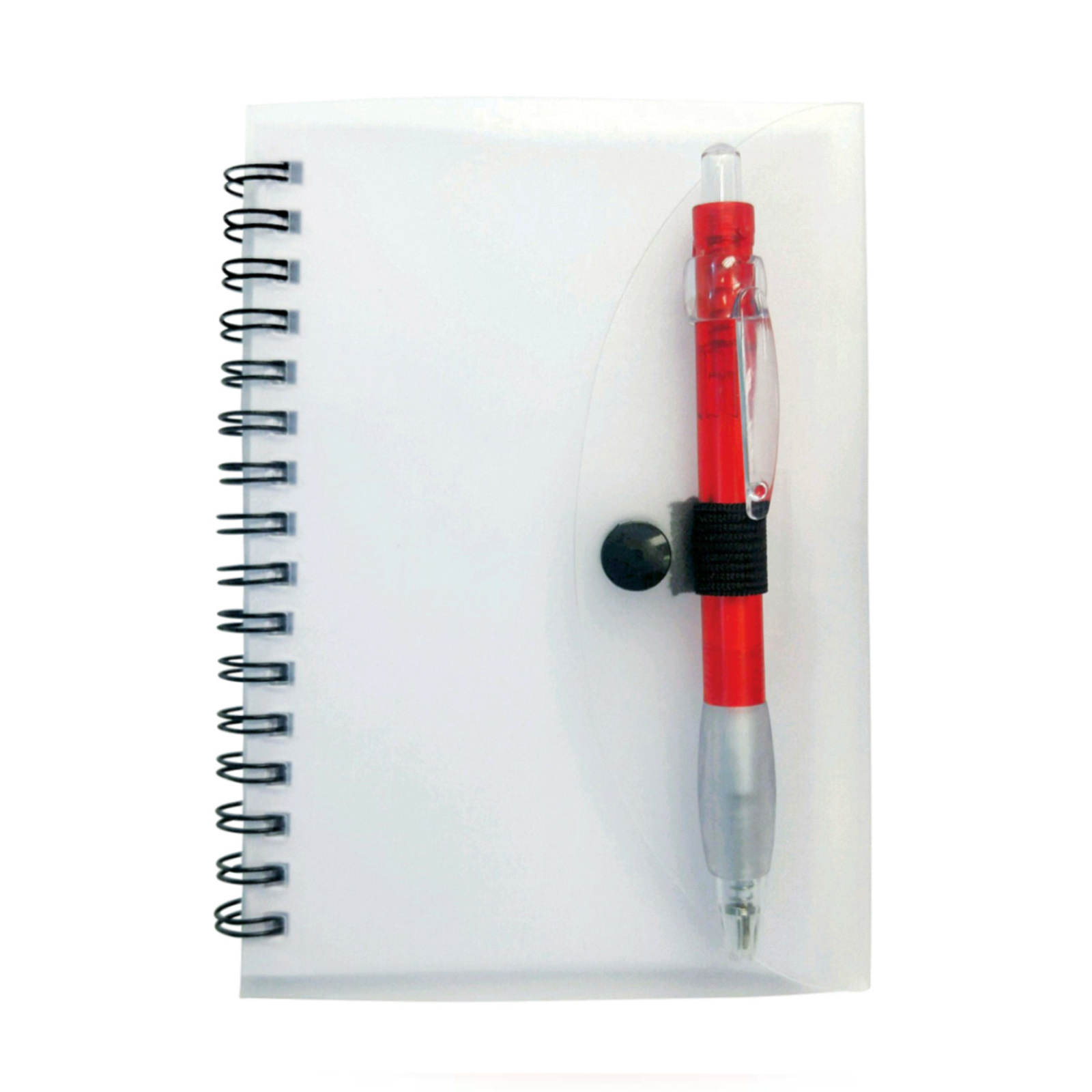 Eco Spiral Notebook with Cardinal Pen 1