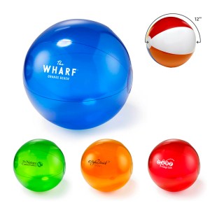 12" Translucent Beach Ball 1 12" Translucent Beach Ball 1