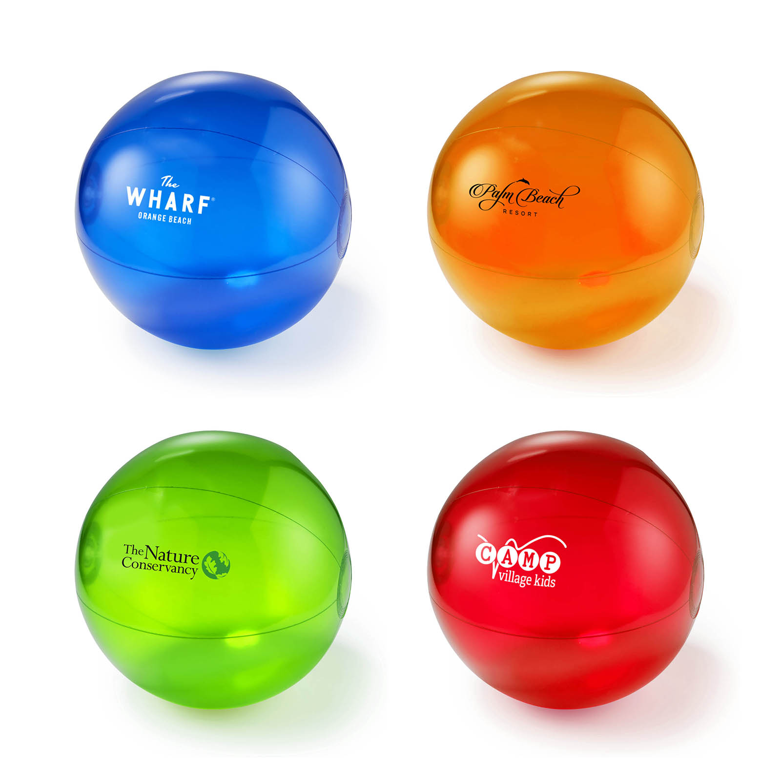 12" Translucent Beach Ball 1