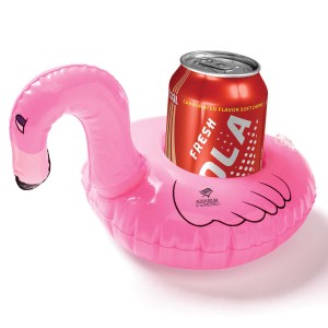 Inflatable Pink Flamingo Beverage Coaster 1 Inflatable Pink Flamingo Beverage Coaster 1