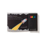 Black Custom Cover Adult Coloring Book & 6-Color Pencil Set To-Go 1 Black Custom Cover Adult Coloring Book & 6-Color Pencil Set To-Go 1