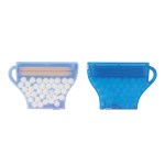 Coffee Cup Mints & Picks - Frosted White/Translucent Blue Coffee Cup Mints & Picks - Frosted White/Translucent Blue