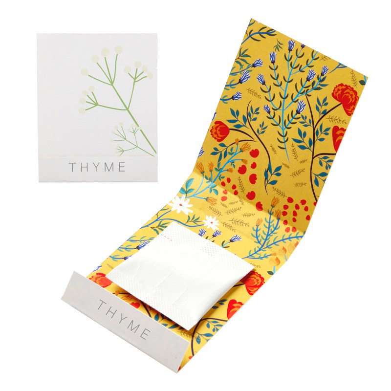 Thyme Seed Matchbook 1 Thyme Seed Matchbook 1