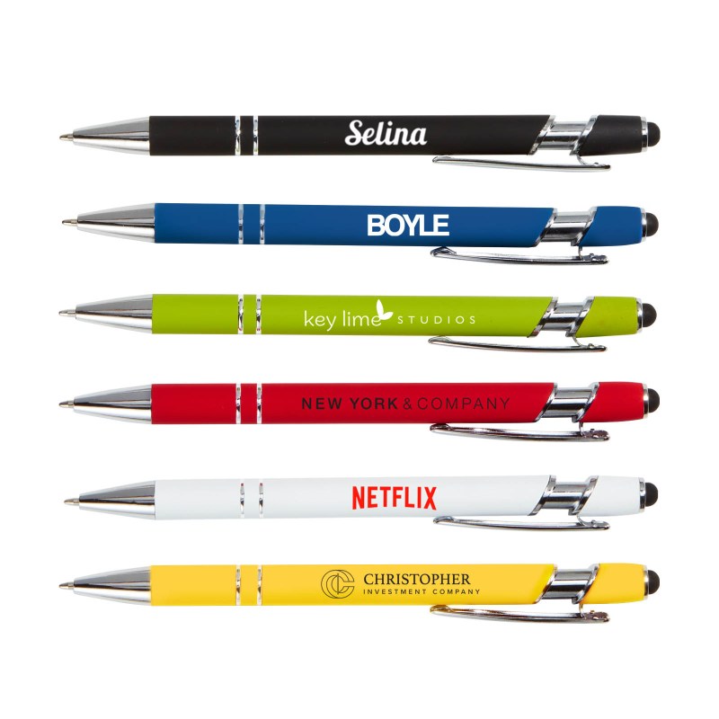 Aluminum Rubberized Stylus Pen 1 Aluminum Rubberized Stylus Pen 1